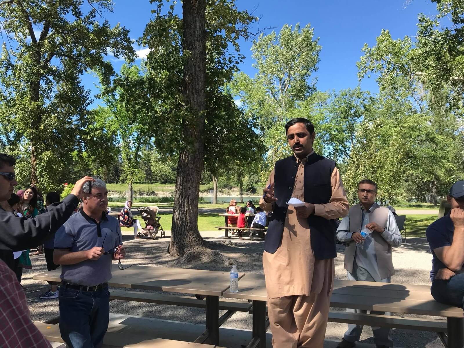Communal Attan Circle Celebration